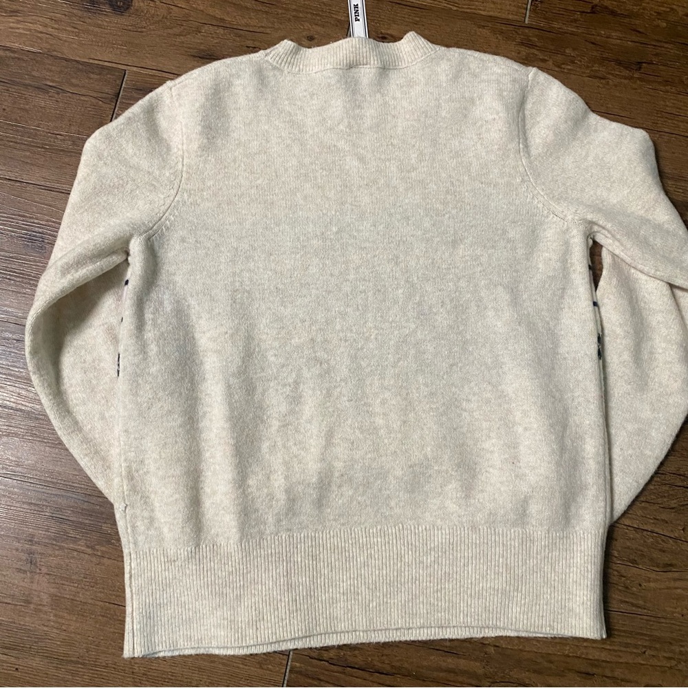 PINK Victoria's Secret Cream and Light Pink Striped Knit Sweater - Picture 5 of 6